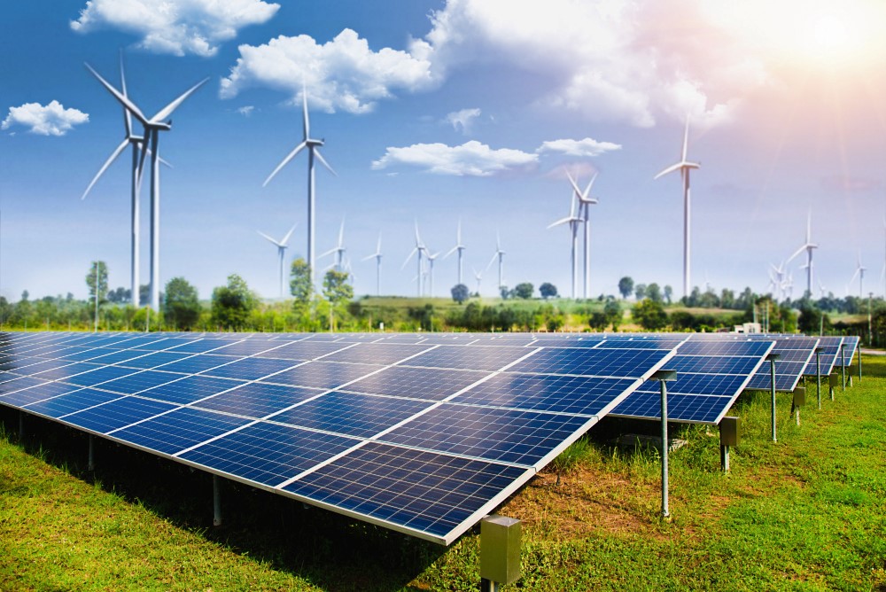 Corte chorro de agua para la industria de la energía renovables. Estructuras fotovoltáica y solar en España.